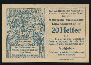 Нотгельды Австрии, 20 геллеров