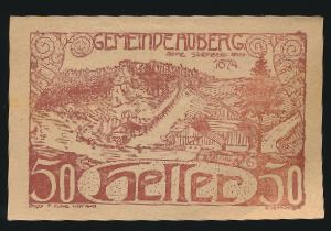 Нотгельды Австрии, 50 геллеров (1920 г.)