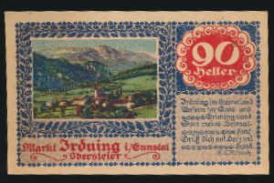 Нотгельды Австрии, 90 геллеров