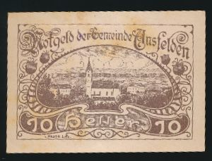 Нотгельды Австрии, 10 геллеров (1920 г.)