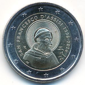 Italy, 2 евро, 2026