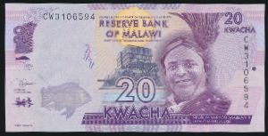 Malawi, 20 квача, 2020