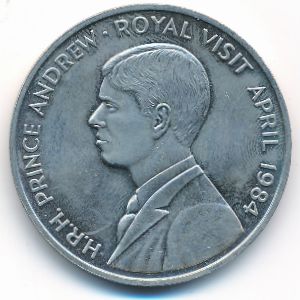 Saint Helena, 50 pence, 1984