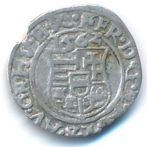 Венгрия, 1 динарий (1562 г.)