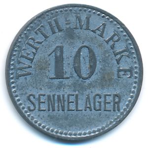 Paderborn., 10 пфеннигов