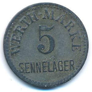 Падерборн., 5 пфеннигов