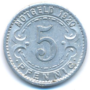 Виттен., 5 пфеннигов (1920 г.)