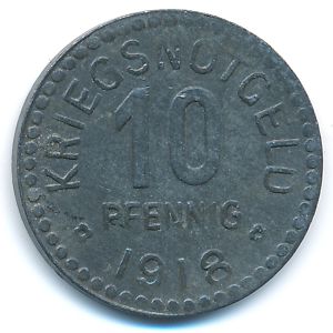 Volkach, 10 пфеннигов, 1918