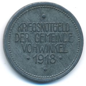 Фохвинкель., 50 пфеннигов (1918 г.)