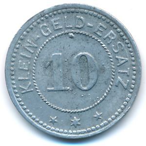 Ванген., 10 пфеннигов (1918 г.)