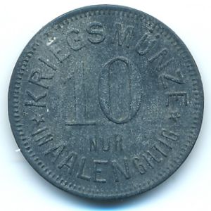 Ален., 10 пфеннигов (1917 г.)