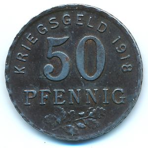 Бохум., 50 пфеннигов (1918 г.)