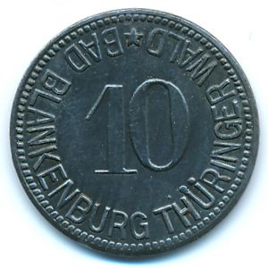 Бланкенбург., 10 пфеннигов