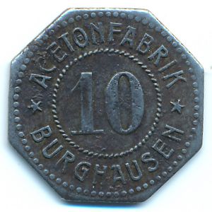 Бургхаузен., 10 пфеннигов