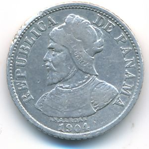 Панама, 5 сентесимо (1904 г.)
