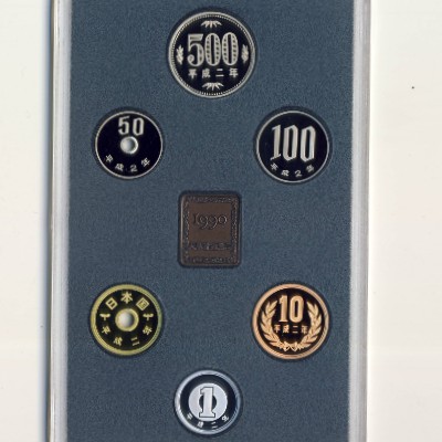 Япония, Набор монет (1990 г.)