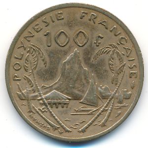 Французская Полинезия, 100 франков (1982 г.)