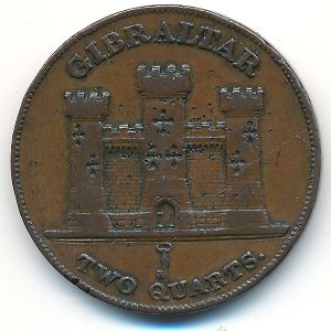 Гибралтар, 2 кварта (1842 г.)