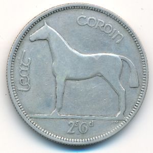 Ирландия, 1/2 кроны (1930 г.)
