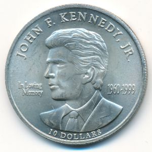 Либерия, 10 долларов (2000 г.)