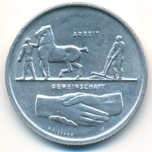 Switzerland, 5 francs, 1939