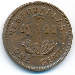 Канада, 1 цент (1941 г.)