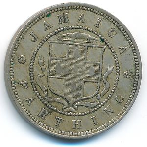 Ямайка, 1 фартинг (1894 г.)