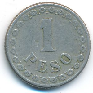 Paraguay, 1 peso, 1925
