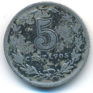 Argentina, 5 centavos, 1929