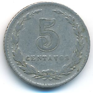 Аргентина, 5 сентаво (1929 г.)