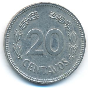 Эквадор, 20 сентаво (1980 г.)