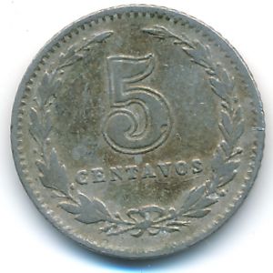 Аргентина, 5 сентаво (1929 г.)