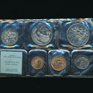 Новая Зеландия, Набор монет (1968 г.)