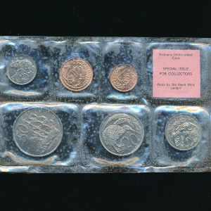 Новая Зеландия, Набор монет (1968 г.)