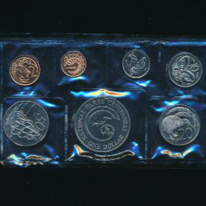 Новая Зеландия, Набор монет (1987 г.)
