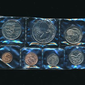 Новая Зеландия, Набор монет (1980 г.)