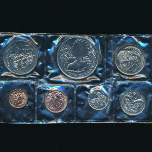 Новая Зеландия, Набор монет (1980 г.)