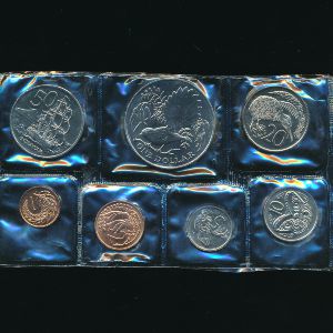 Новая Зеландия, Набор монет (1980 г.)