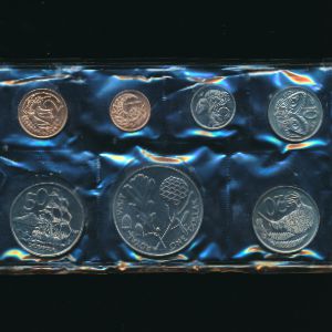 Новая Зеландия, Набор монет (1981 г.)