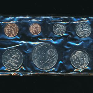 Новая Зеландия, Набор монет (1981 г.)