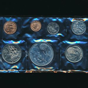 Новая Зеландия, Набор монет (1981 г.)