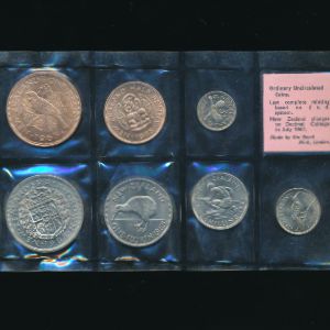 Новая Зеландия, Набор монет (1965 г.)