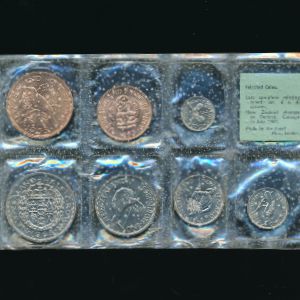 Новая Зеландия, Набор монет (1965 г.)