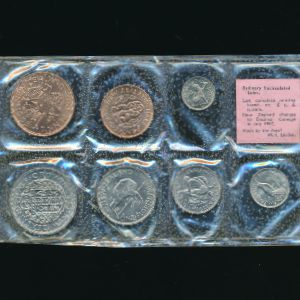 Новая Зеландия, Набор монет (1965 г.)