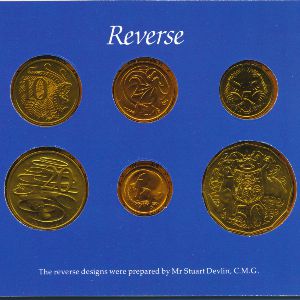Australia, Набор монет, 1984