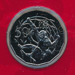 Australia, 50 центов, 2016