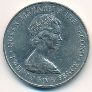 Гернси, 25 пенсов (1978 г.)