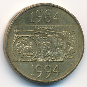 Австралия, 1 доллар (1994 г.)