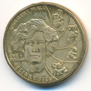 Австралия, 1 доллар (2010 г.)