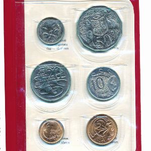 Австралия, Набор монет (1980 г.)